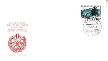 FDC 1328 ● - 1963